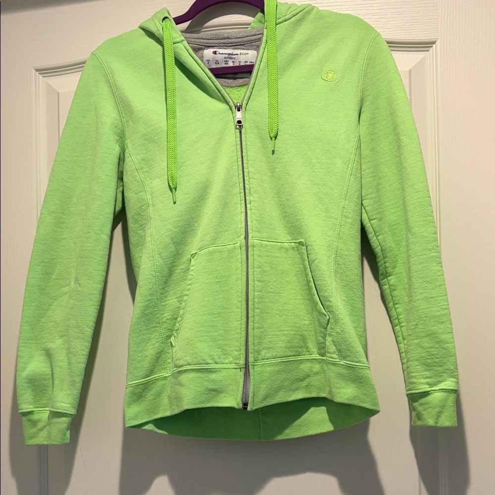 Champion Lime Green Hoodie